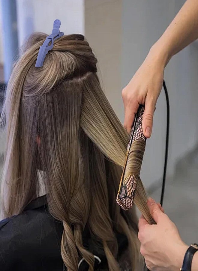 Amariver 30-Pack Alligator Hair Clips for Styling - Professional Non-Slip Hair Clamps for Women & Girls (Pink, Mint, Sage, Lavender, Blue, Black) - Image 5